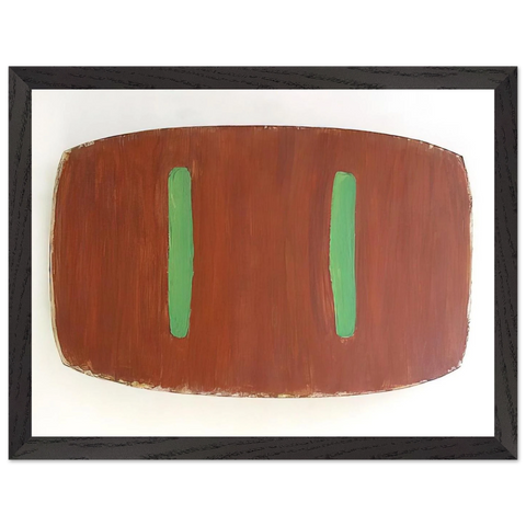 Lure II - 1976 by Ron Gorchov — Framed art print at Zephyeer