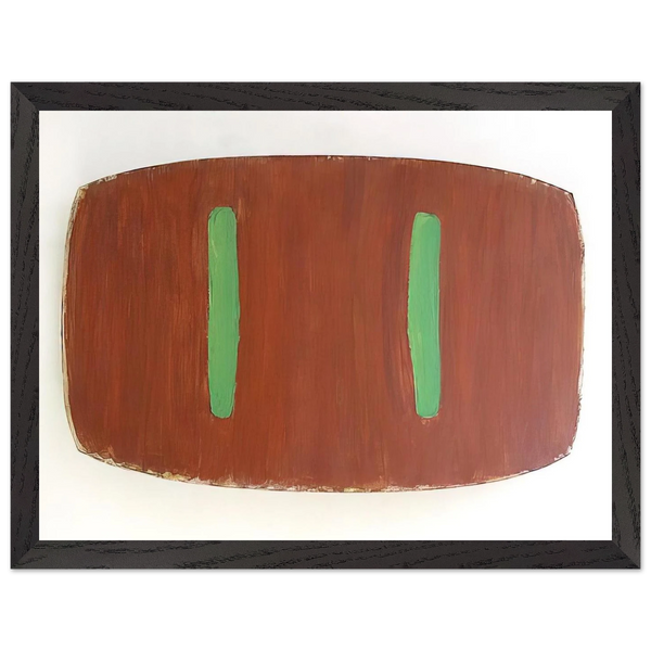 Lure II - 1976 by Ron Gorchov — Framed art print at Zephyeer
