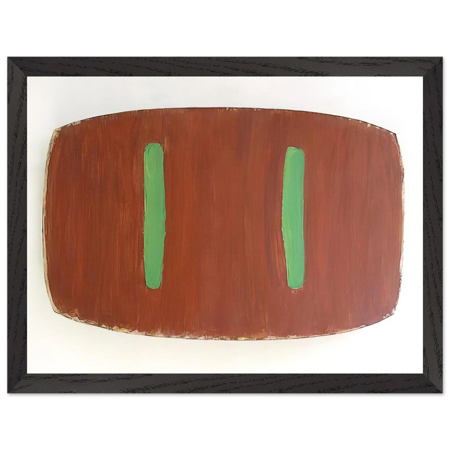 Lure II - 1976 by Ron Gorchov — Framed art print at Zephyeer