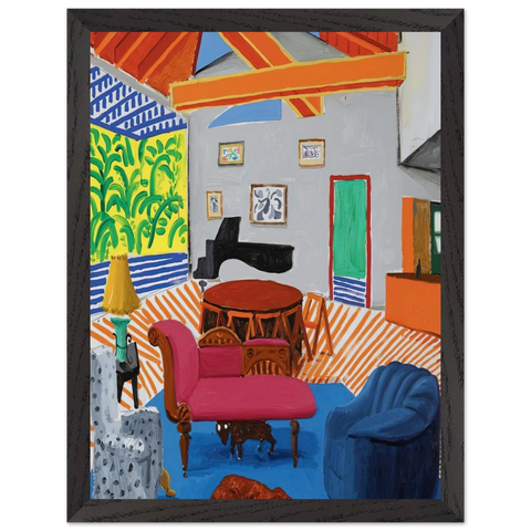 David Hockney — Framed art print at Zephyeer