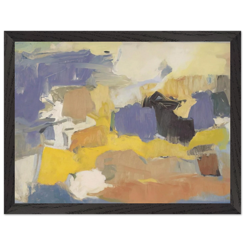 UNTITLED 1958 by Esteban Vicente — Framed art print at Zephyeer