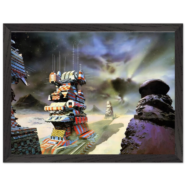 Chris Foss — Framed art print at Zephyeer
