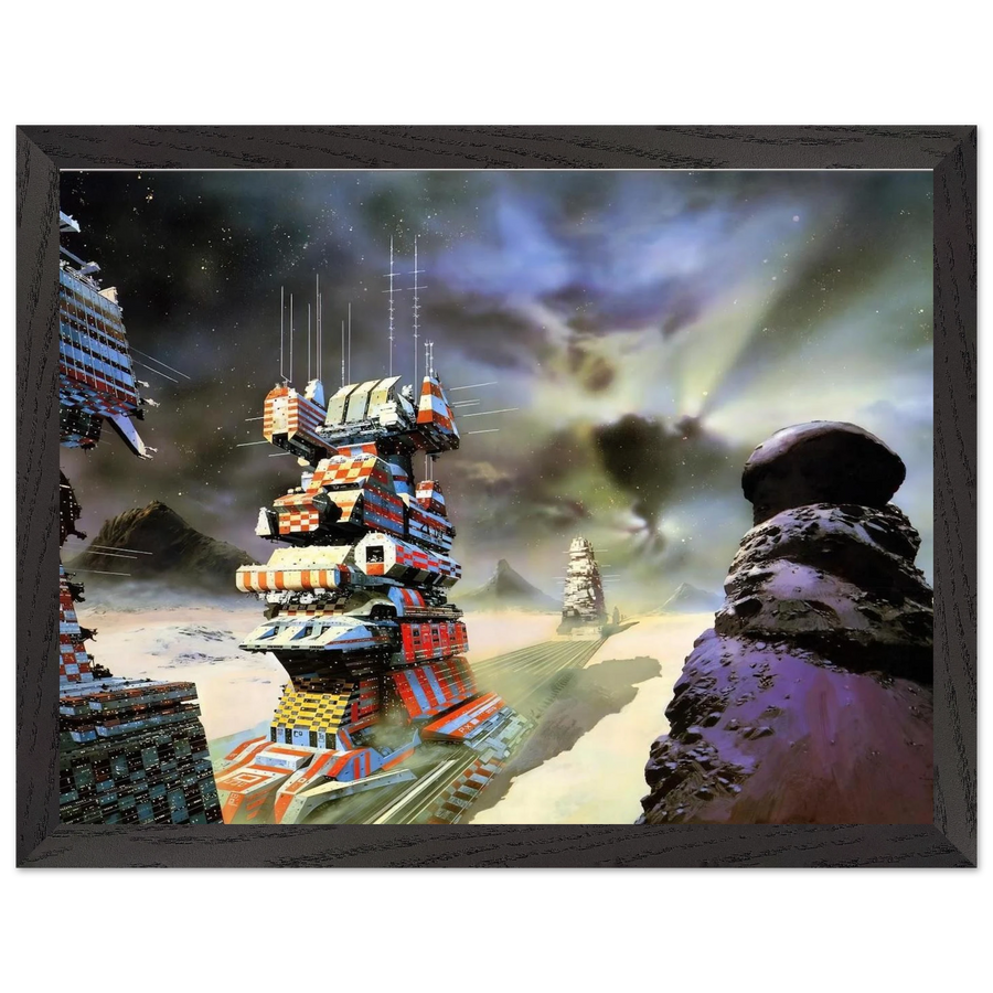 Chris Foss — Framed art print at Zephyeer
