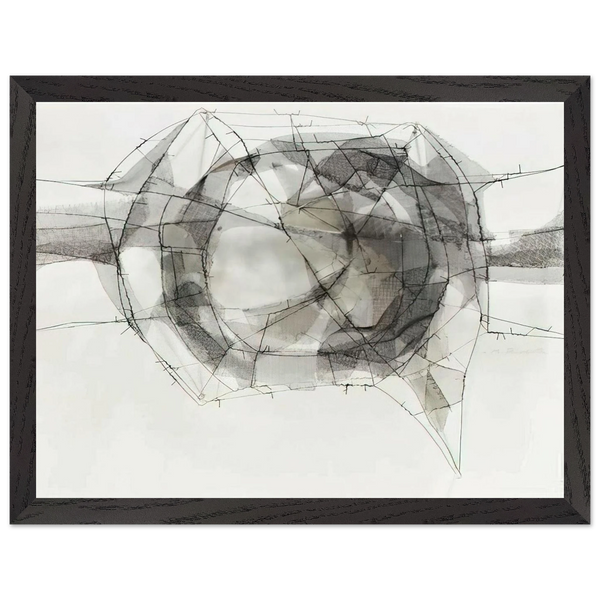 Metamorfosis - 1960 by Manuel Rivera — Framed art print at Zephyeer