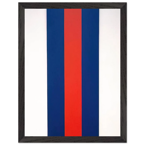 Voice of Fire by Barnett Newman — Framed art print at Zephyeer