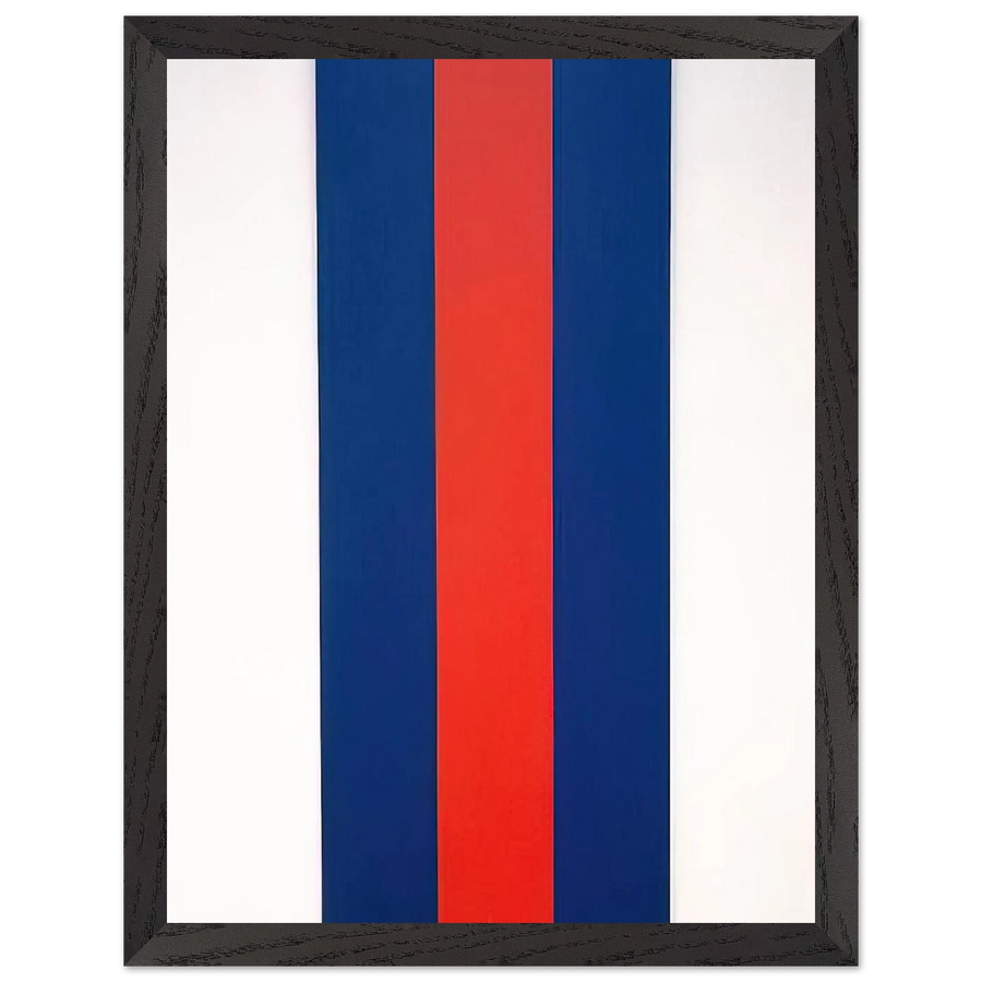 Voice of Fire by Barnett Newman — Framed art print at Zephyeer