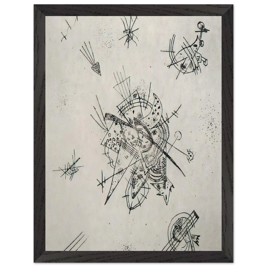 SMALL WORLDS X 1922 by Wassily Kandinsky — Framed art print at Zephyeer