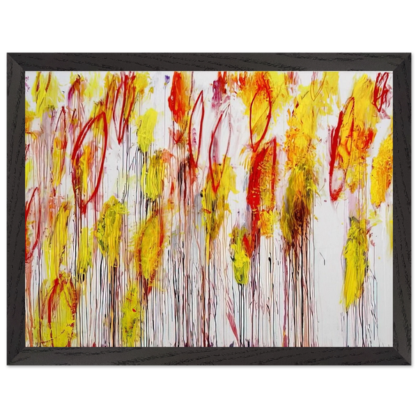 Lepanto, Part I by Cy Twombly — Framed art print at Zephyeer