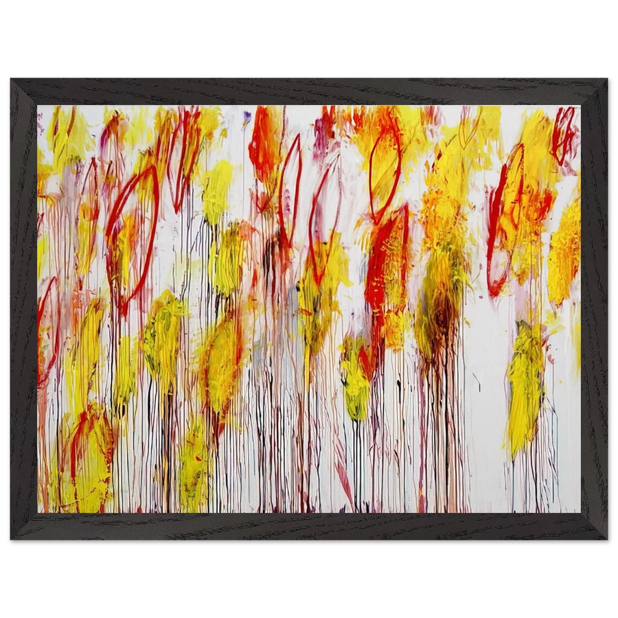 Lepanto, Part I by Cy Twombly — Framed art print at Zephyeer