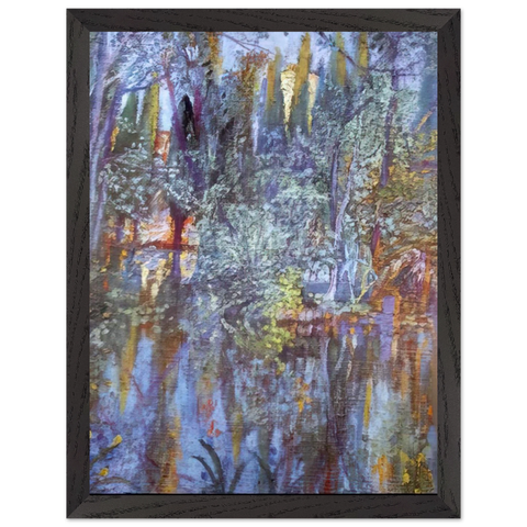 THE LAKE AT VILABERTRAN by Salvador Dali — Framed art print at Zephyeer
