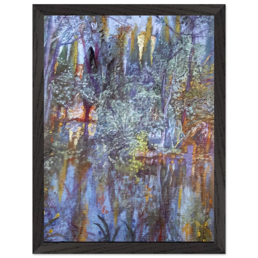 THE LAKE AT VILABERTRAN by Salvador Dali — Framed art print at Zephyeer