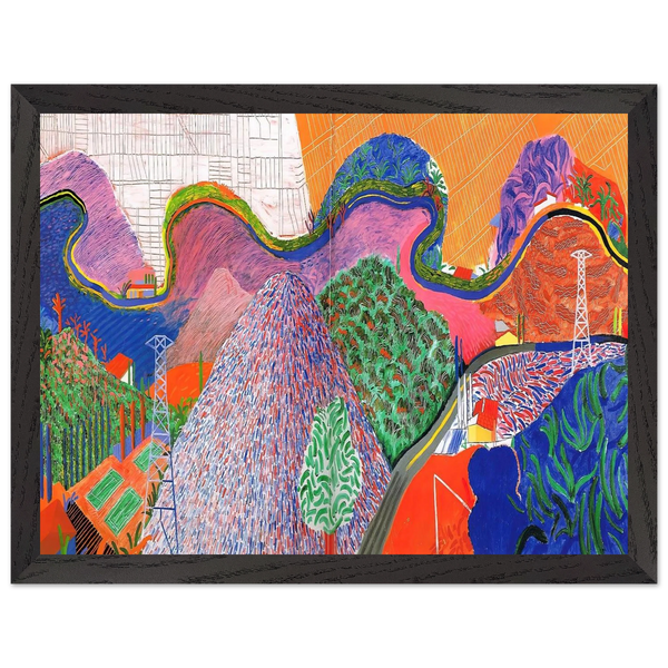 David Hockney — Framed art print at Zephyeer