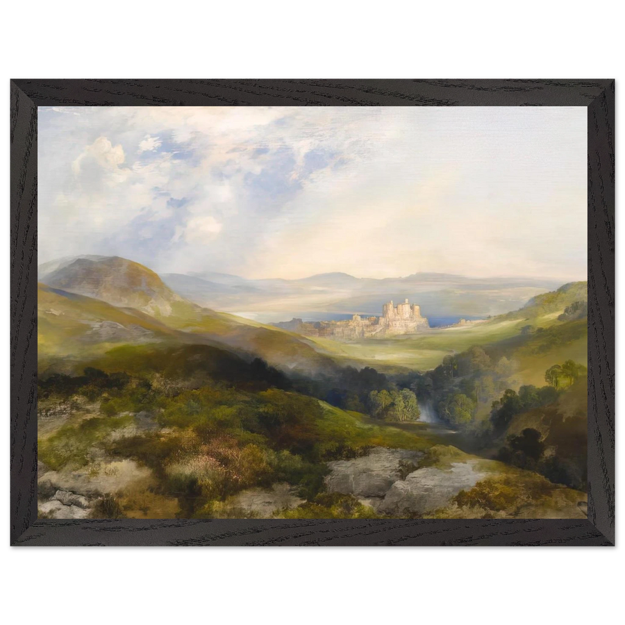 Conway Castle by Thomas Moran — Framed art print at Zephyeer