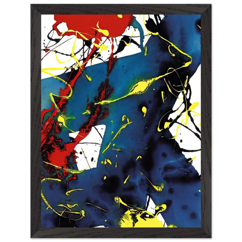 Untitled  SFP94-143  SFF 1813 by Sam Francis — Framed art print at Zephyeer