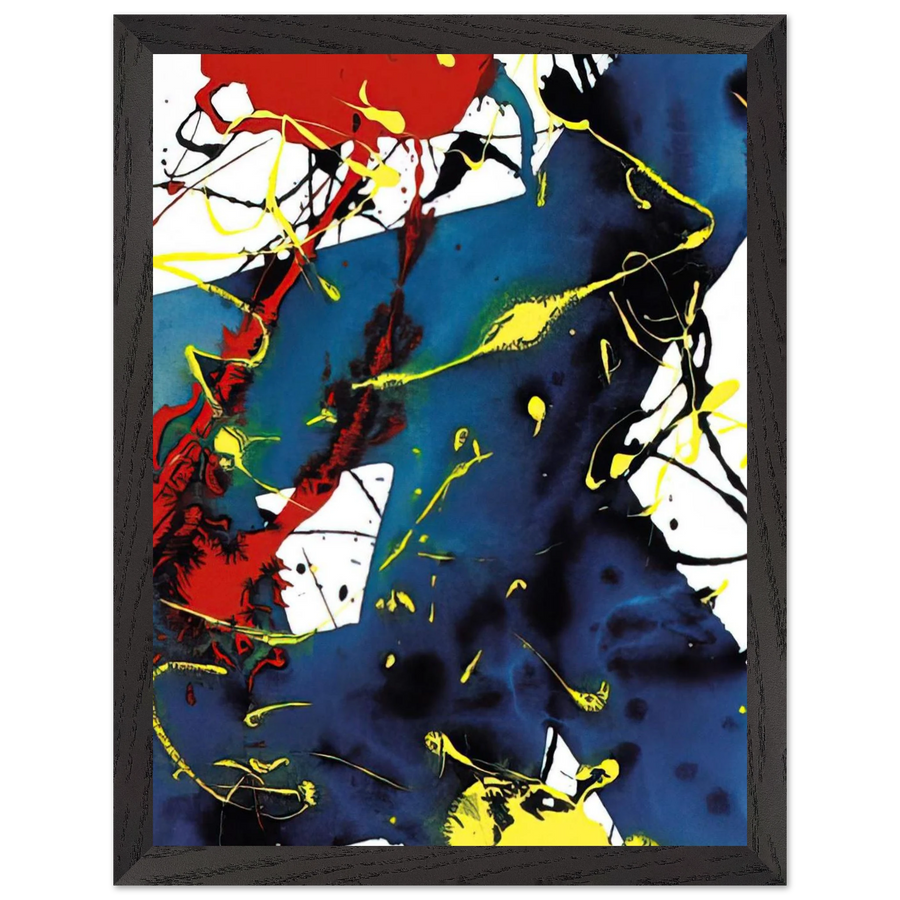 Untitled  SFP94-143  SFF 1813 by Sam Francis — Framed art print at Zephyeer