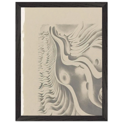 FIFTEENTH STONE 1980 by Lee Bontecou — Framed art print at Zephyeer