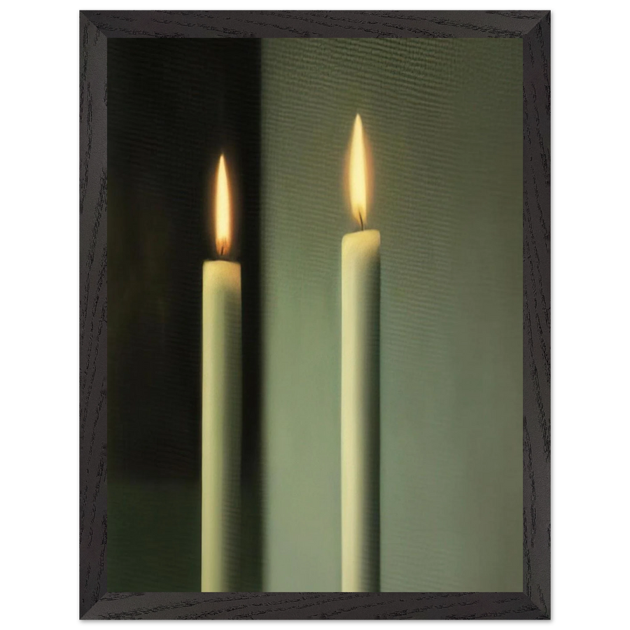 CANDLES by Gerhard Richter — Framed art print at Zephyeer