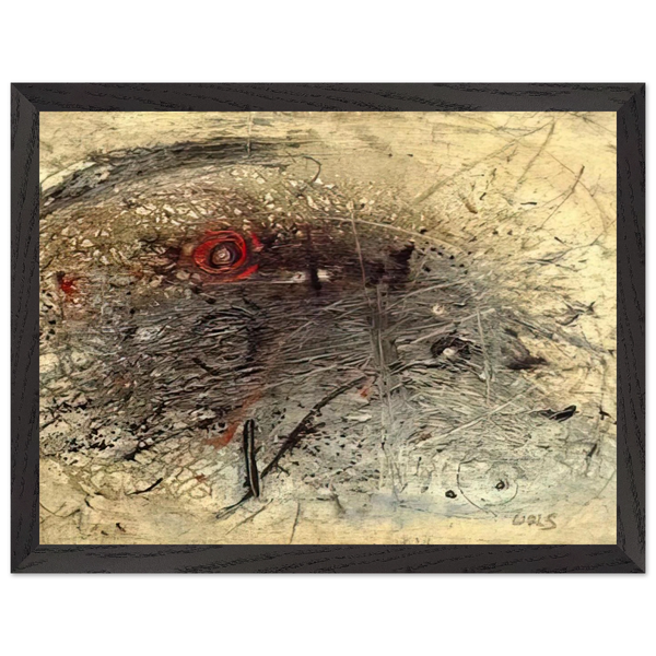 Untitled 6 - Tachisme by Wols — Framed art print at Zephyeer