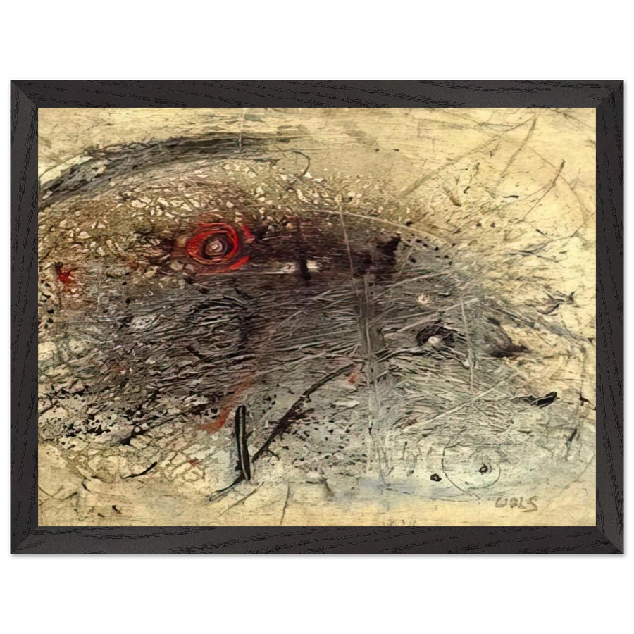 Untitled 6 - Tachisme by Wols — Framed art print at Zephyeer