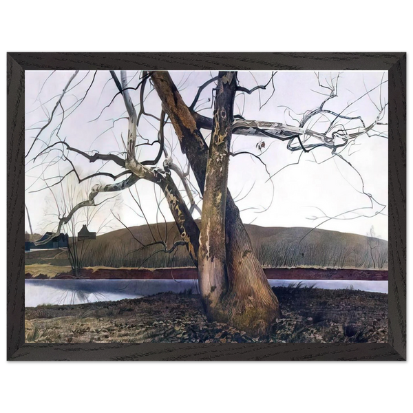 DIL HUEY FARM by Andrew Wyeth — Framed art print at Zephyeer