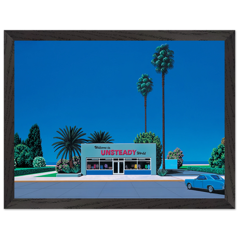 Unsteady World by Hiroshi Nagai — Framed art print at Zephyeer