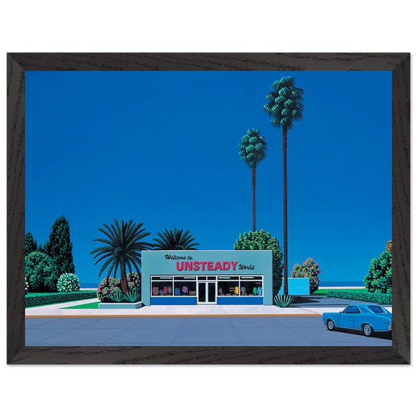 Unsteady World by Hiroshi Nagai — Framed art print at Zephyeer