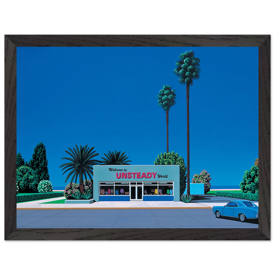 Unsteady World by Hiroshi Nagai — Framed art print at Zephyeer