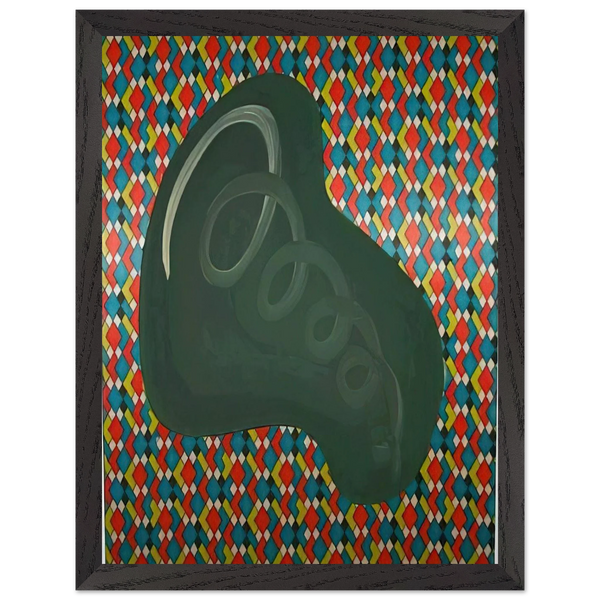 NIERENFORM 1969 by Sigmar Polke — Framed art print at Zephyeer