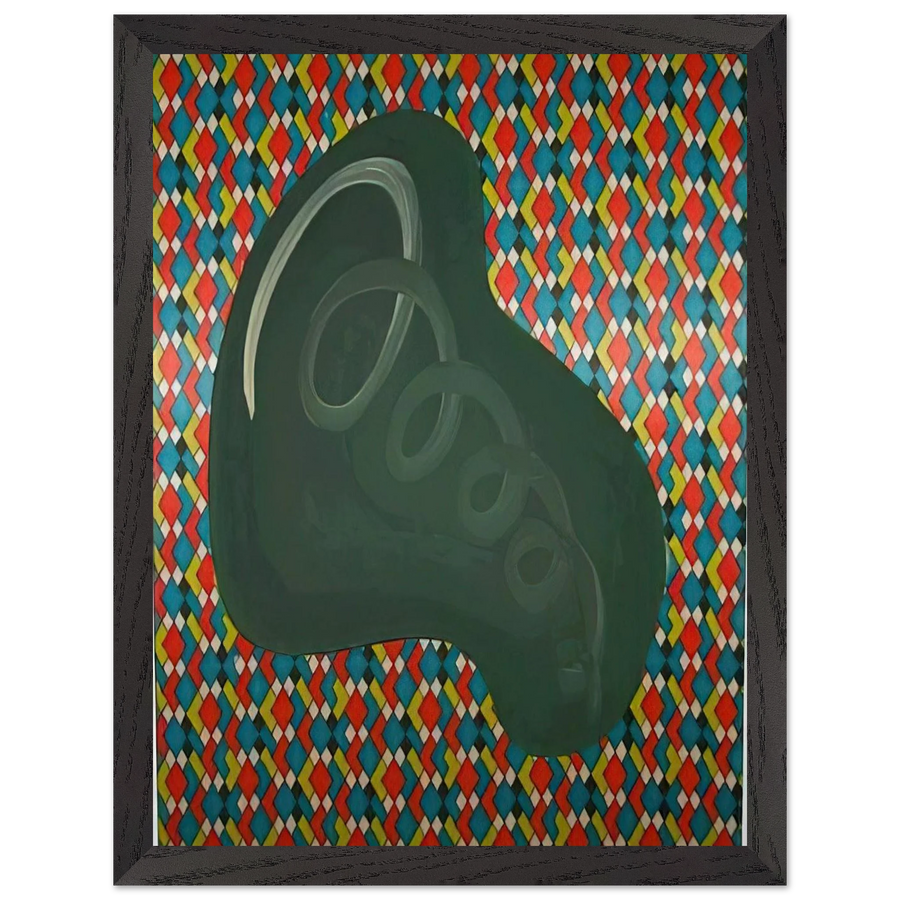 NIERENFORM 1969 by Sigmar Polke — Framed art print at Zephyeer
