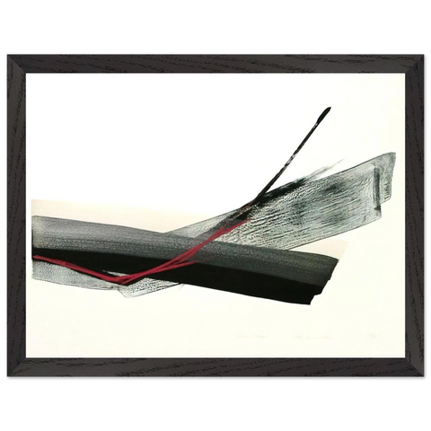 Gratitude - Abstract Expressionism by Toko Shinoda — Framed art print at Zephyeer