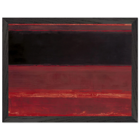 Four Darks in Red - 1958 by Mark Rothko — Framed art print at Zephyeer