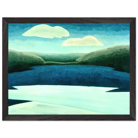 Ice and Clouds - 1931 by Arthur Dove — Framed art print at Zephyeer