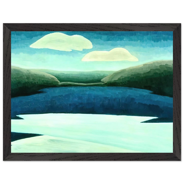 Ice and Clouds - 1931 by Arthur Dove — Framed art print at Zephyeer