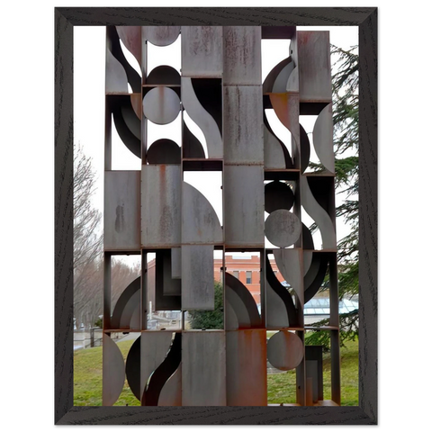 ATMOSPHERE AND ENVIRONMENT X 1969 by Louise Nevelson — Framed art print at Zephyeer
