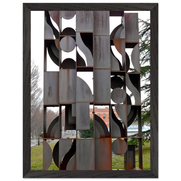 ATMOSPHERE AND ENVIRONMENT X 1969 by Louise Nevelson — Framed art print at Zephyeer