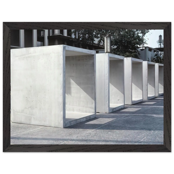 Untitled for Leo Castelli - 1977 by Donald Judd — Framed art print at Zephyeer