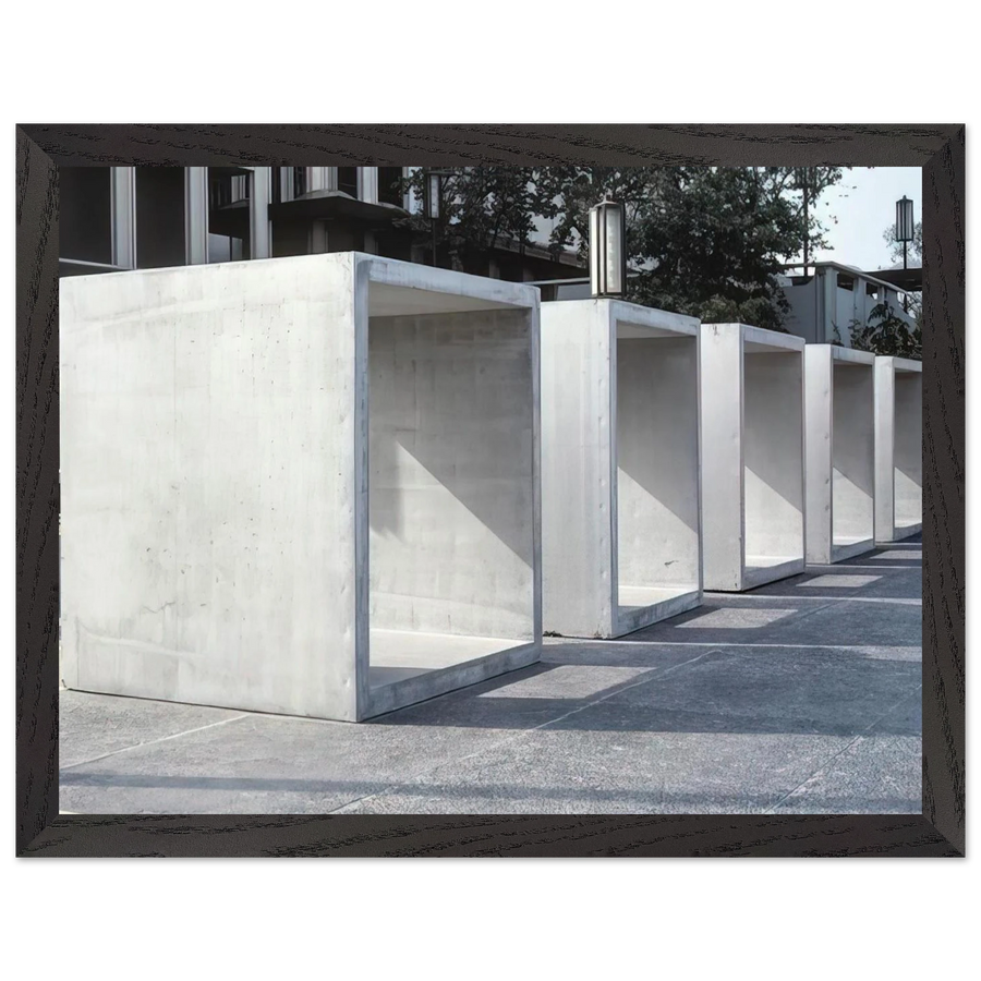 Untitled for Leo Castelli - 1977 by Donald Judd — Framed art print at Zephyeer