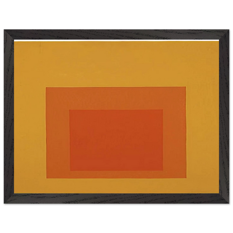 HOMAGE TO THE SQUARE 1967 by Josef Albers — Framed art print at Zephyeer