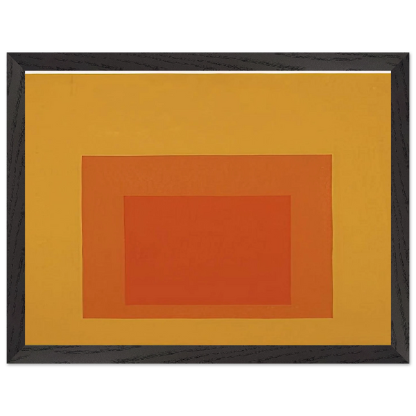 HOMAGE TO THE SQUARE 1967 by Josef Albers — Framed art print at Zephyeer