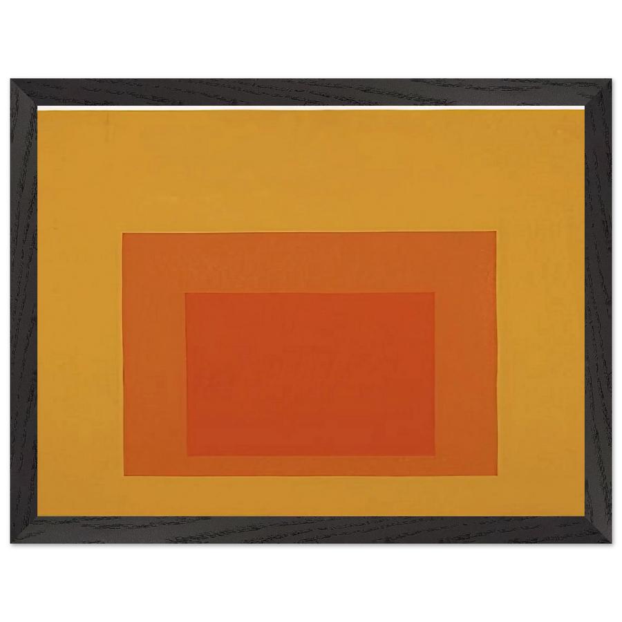 HOMAGE TO THE SQUARE 1967 by Josef Albers — Framed art print at Zephyeer