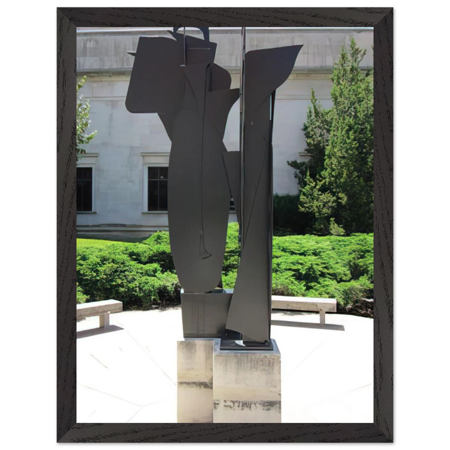 SEVENTH DECADE GARDEN IX X 1970 by Louise Nevelson — Framed art print at Zephyeer