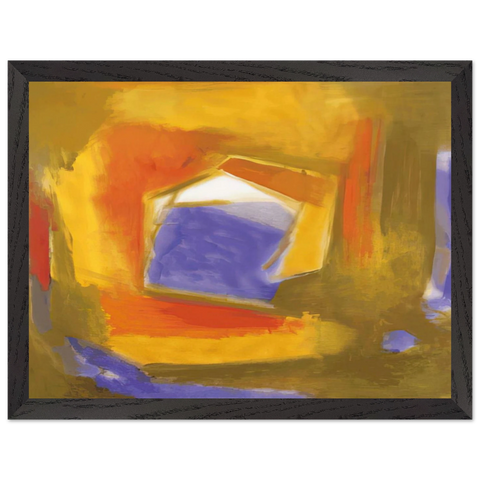 UNTITLED 1990 by Esteban Vicente — Framed art print at Zephyeer