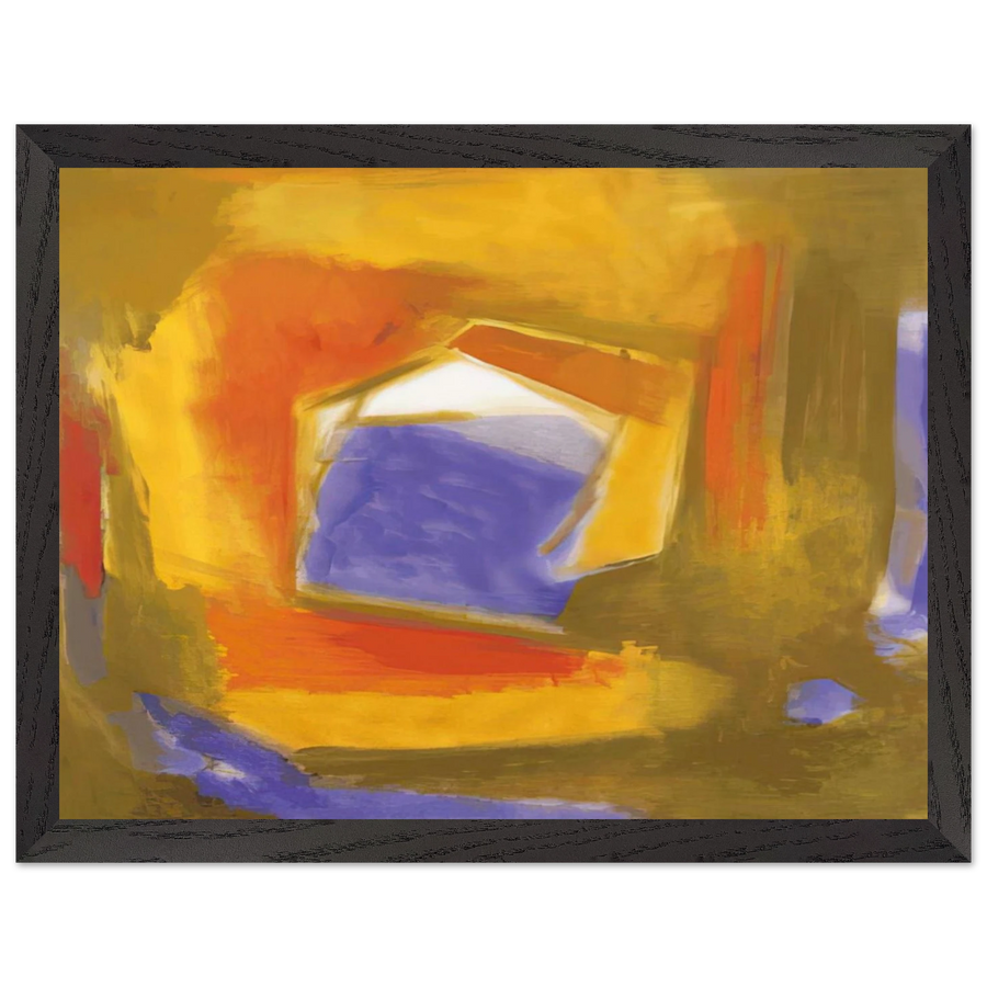UNTITLED 1990 by Esteban Vicente — Framed art print at Zephyeer
