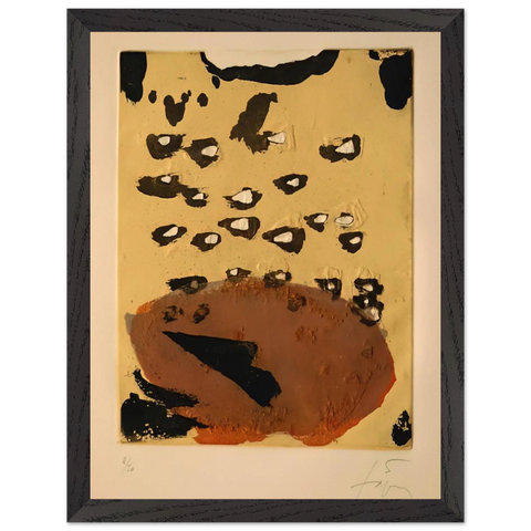 REPLIQUER II 1981 by Antoni Tapies — Framed art print at Zephyeer