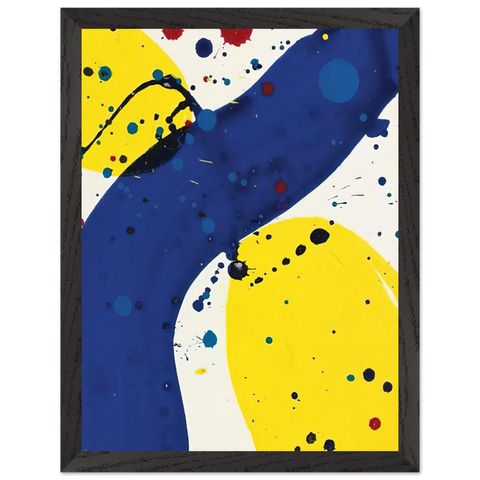 Untitled  from Pasadena Box by Sam Francis — Framed art print at Zephyeer
