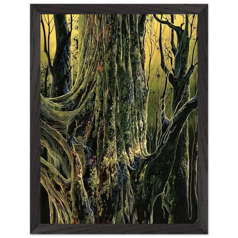 Ancient Tree by Eyvind Earle — Framed art print at Zephyeer