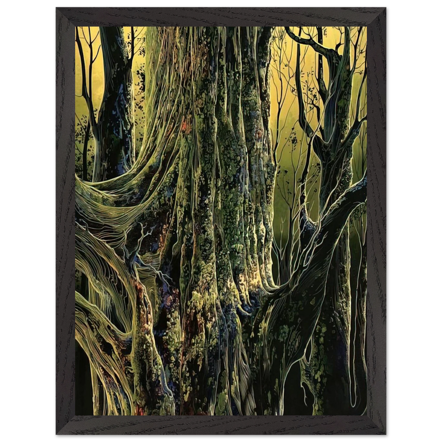 Ancient Tree by Eyvind Earle — Framed art print at Zephyeer