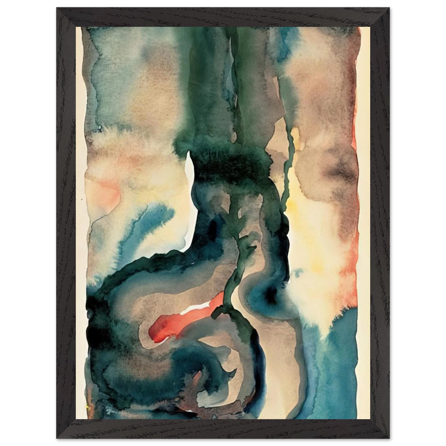 Portrait No. III by Georgia O'Keeffe — Framed art print at Zephyeer