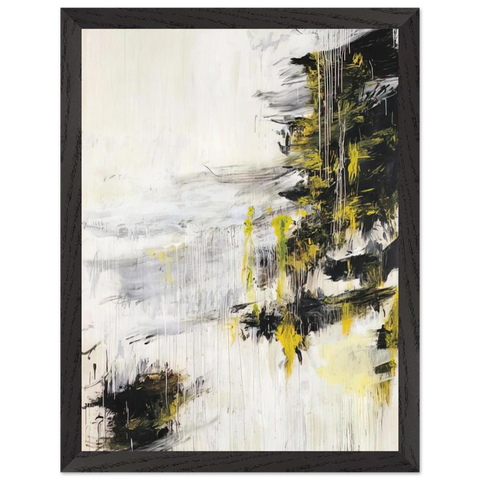 Quattro Stagioni II. Inverno by Cy Twombly — Framed art print at Zephyeer