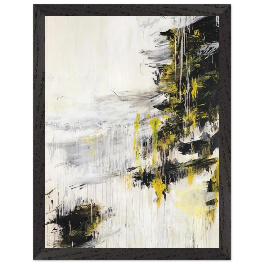 Quattro Stagioni II. Inverno by Cy Twombly — Framed art print at Zephyeer